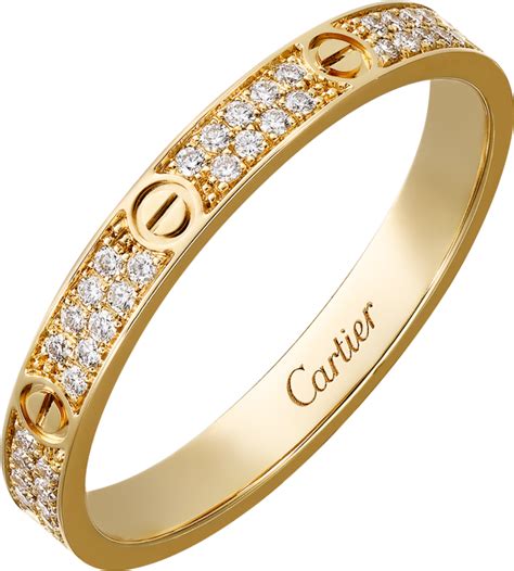 cartier love collection diamond ring|cartier full diamond love ring.